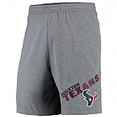Houston Texans Concepts Sport Tactic Lounge Shorts Heathered Gray,baseball caps,new era cap wholesale,wholesale hats